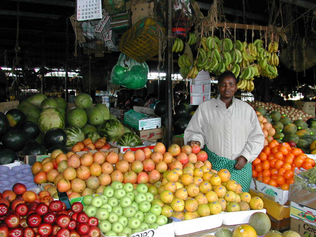Fruit Vendor in Nairobi