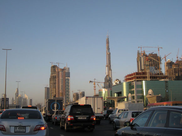 Construction skyline in Dubai construction skyline in Dubai