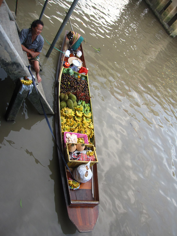 amphawa floating amphawa floating market thailand
