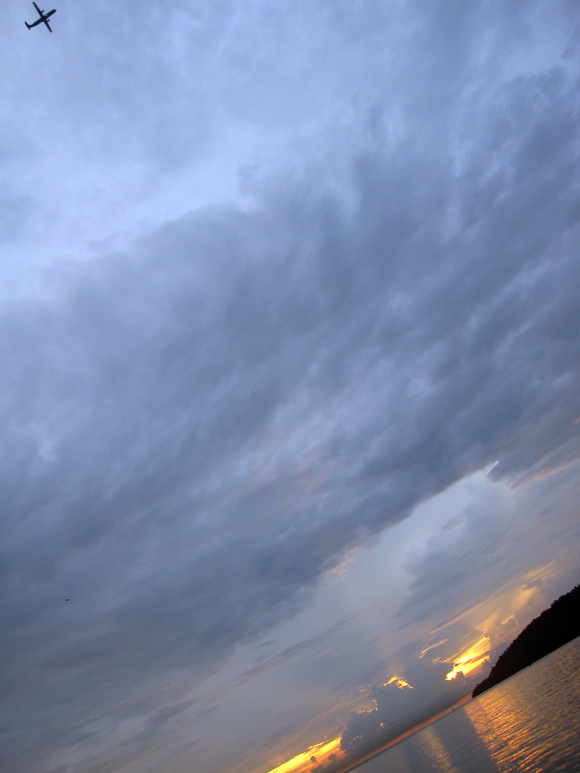 sunset kota kinabalu borneo sunset