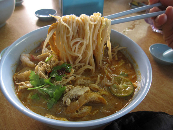 Laksa noodles laksa noodles
