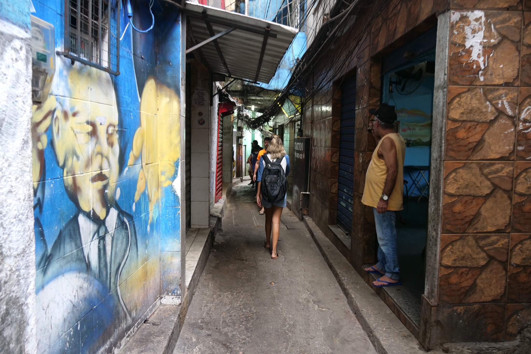Amazing to see the clean alleyways even in what some people consider to be a 'slum'